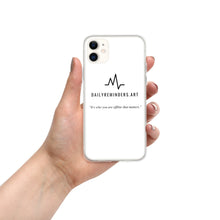 Load image into Gallery viewer, iPhone Case with quote: "It's who you are offline that matters."