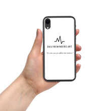 Load image into Gallery viewer, iPhone Case with quote: "It's who you are offline that matters."