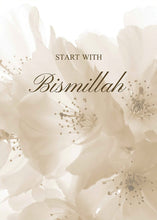 Load image into Gallery viewer, Islamic Poster Beige Flower Canvas Print Mosque Morocco Door Wall Art Painting Quote Bohemia Picture Modern Home Domitory Decor