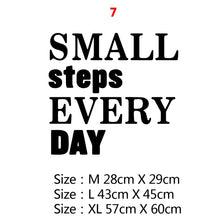 Load image into Gallery viewer, Motivational Phrases Quotes Sentences Home Vinyl Wall Sticker Decor For School Company Office Study Room Decoration Wall Decals