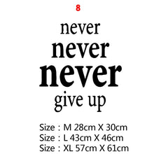 Load image into Gallery viewer, Motivational Phrases Quotes Sentences Home Vinyl Wall Sticker Decor For School Company Office Study Room Decoration Wall Decals