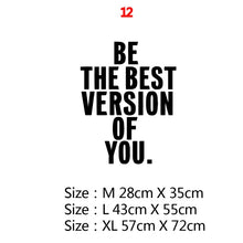 Load image into Gallery viewer, Motivational Phrases Quotes Sentences Home Vinyl Wall Sticker Decor For School Company Office Study Room Decoration Wall Decals