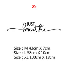 Load image into Gallery viewer, Motivational Phrases Quotes Sentences Home Vinyl Wall Sticker Decor For School Company Office Study Room Decoration Wall Decals