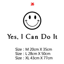 Load image into Gallery viewer, Motivational Phrases Quotes Sentences Home Vinyl Wall Sticker Decor For School Company Office Study Room Decoration Wall Decals