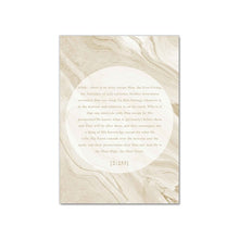 Load image into Gallery viewer, Islamic Wall Art Posters Muslim Building Poster White Lotus Canvas Painting Allah Quotes Print Scandinavian Pictures Room Decor