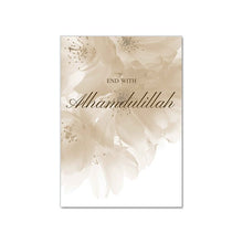 Load image into Gallery viewer, Islamic Wall Art Posters Muslim Building Poster White Lotus Canvas Painting Allah Quotes Print Scandinavian Pictures Room Decor